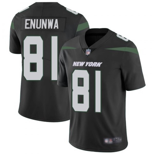 Nike Jets #81 Quincy Enunwa Black Alternate Men's Stitched NFL Vapor Untouchable Limited Jersey