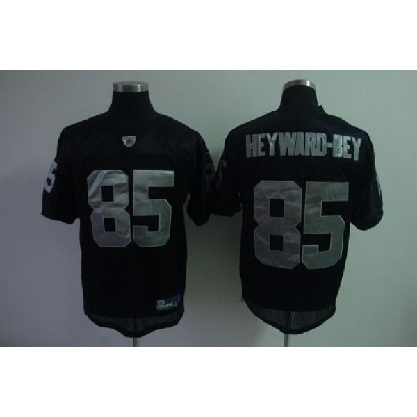 Raiders #85 Darrius Heyward-Bey Black Stitched NFL Jersey