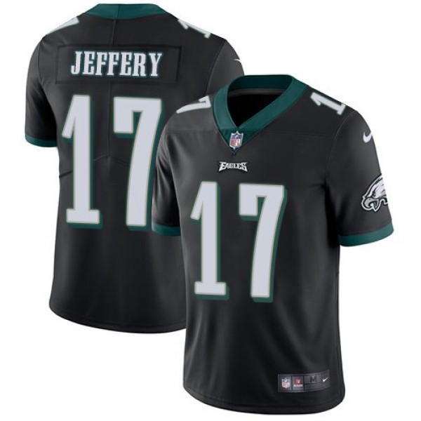 Nike Eagles #17 Alshon Jeffery Black Alternate Men's Stitched NFL Vapor Untouchable Limited Jersey