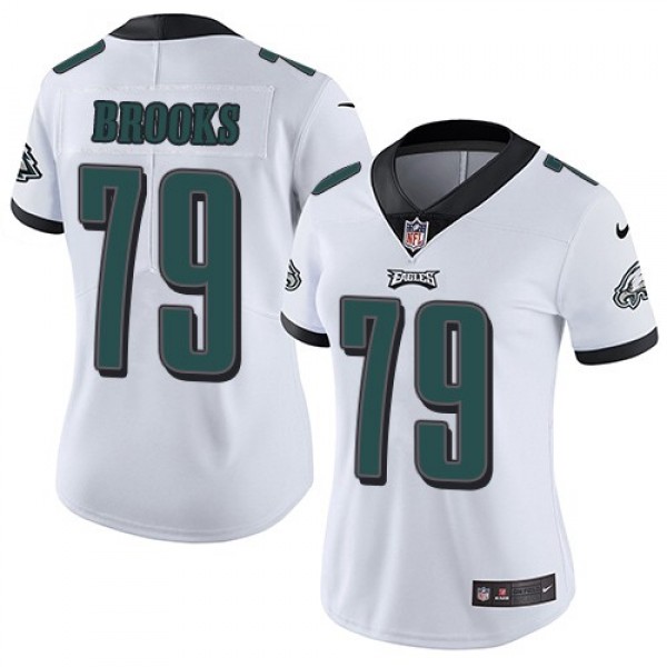 تقويم السنة الجديدة Women's Eagles #79 Brandon Brooks White Stitched NFL Vapor ... تقويم السنة الجديدة