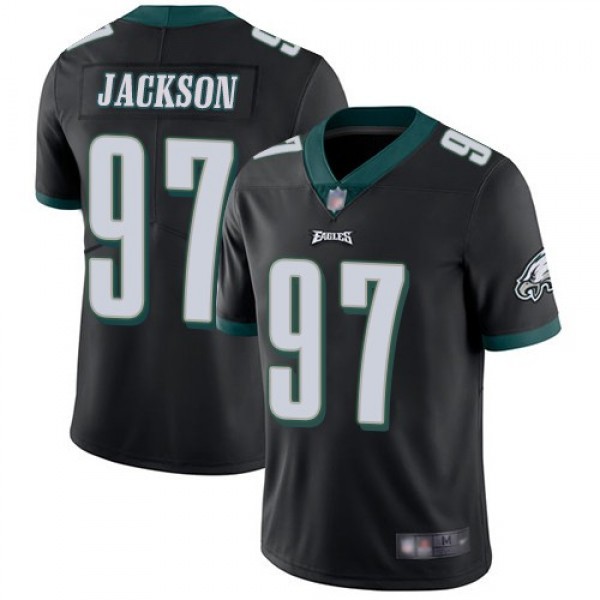 Nike Eagles #97 Malik Jackson Black Alternate Men's Stitched NFL Vapor Untouchable Limited Jersey