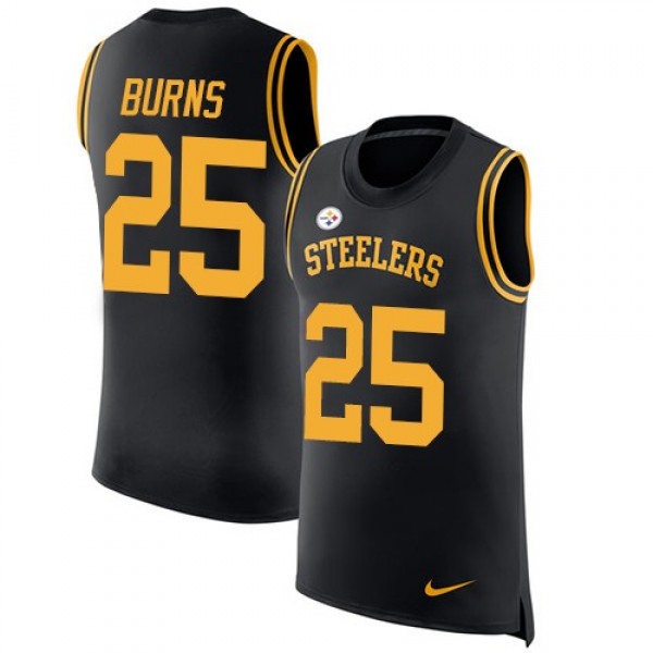 مميزات سماعة ابل برو Nike Steelers #25 Artie Burns Black Team Color Men's Stitched NFL ... مميزات سماعة ابل برو