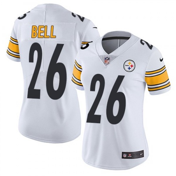رقم واحد Women's Steelers #26 Le'Veon Bell White Stitched NFL Vapor ... رقم واحد