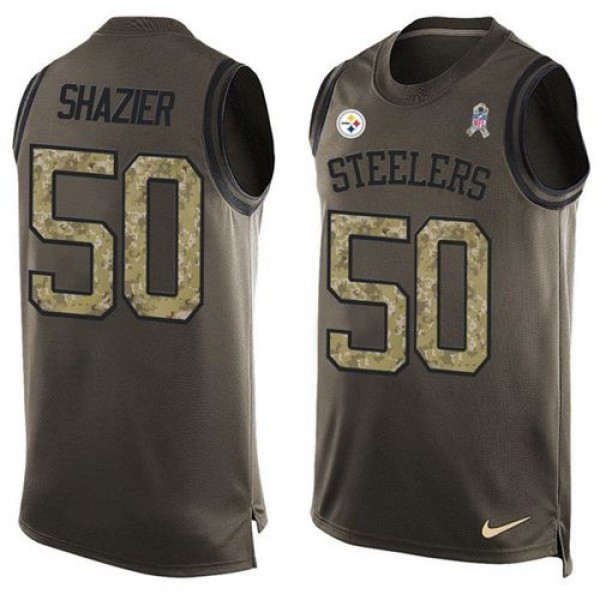 كيمبو Nike Steelers #50 Ryan Shazier Green Men's Stitched NFL Limited ... كيمبو