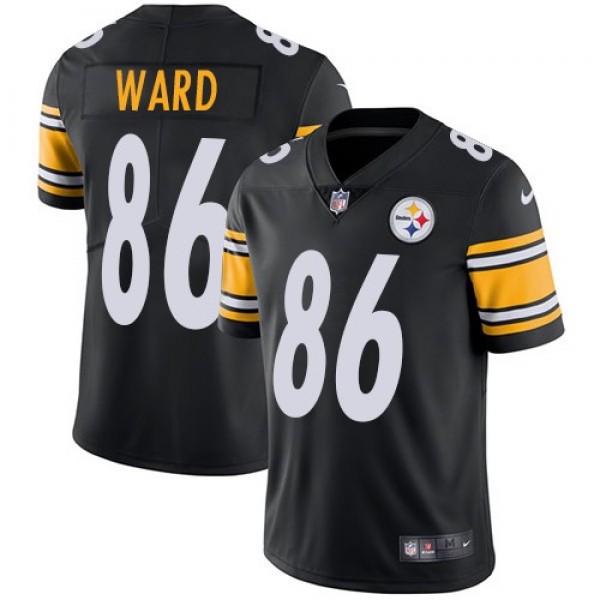 Nike Steelers #86 Hines Ward Black Team Color Men's Stitched NFL Vapor Untouchable Limited Jersey