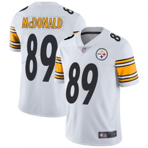 Nike Steelers #89 Vance McDonald White Men's Stitched NFL Vapor Untouchable Limited Jersey