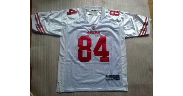 نور سينا 49ers #84 Randy Moss White Stitched NFL Jersey,Available NFL Jersey نور سينا