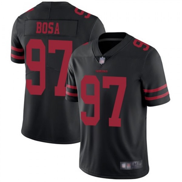 Nike 49ers #97 Nick Bosa Black Alternate Men's Stitched NFL Vapor Untouchable Limited Jersey