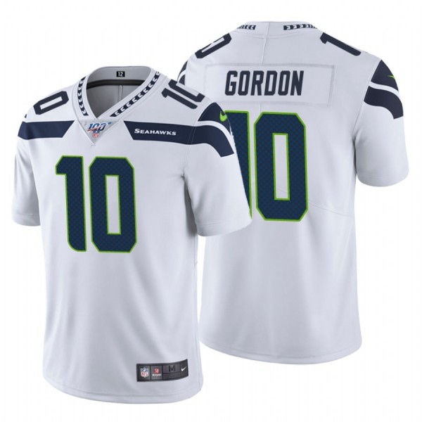 Nike Seahawks #10 Josh Gordon White Men's Vapor Untouchable Limited NFL 100 Jersey