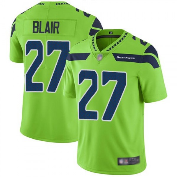 Nike Seahawks #27 Marquise Blair Green Men's Stitched NFL Limited Rush Jersey