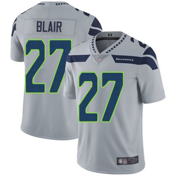 Nike Seahawks #27 Marquise Blair Grey Alternate Men's Stitched NFL Vapor Untouchable Limited Jersey