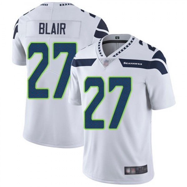 Nike Seahawks #27 Marquise Blair White Men's Stitched NFL Vapor Untouchable Limited Jersey
