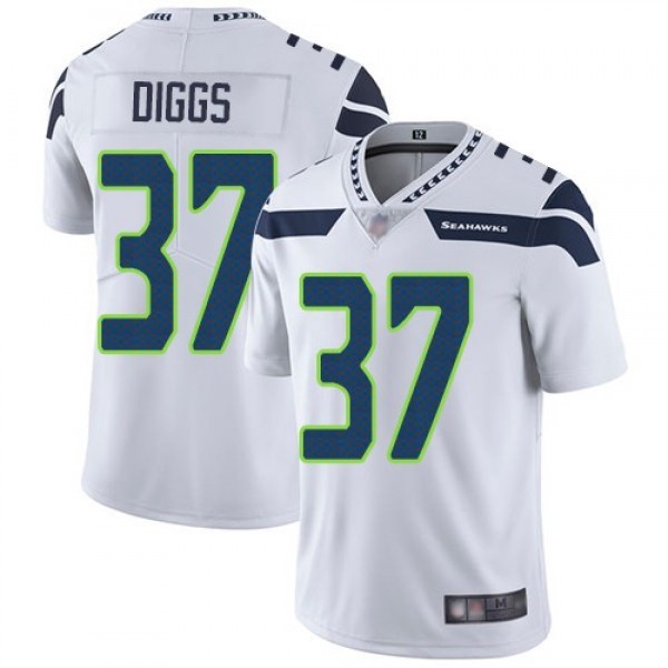 Nike Seahawks #37 Quandre Diggs White Men's Stitched NFL Vapor Untouchable Limited Jersey