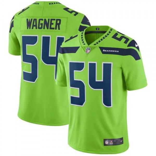 Nike Seahawks #54 Bobby Wagner Green Men's Stitched NFL Limited Rush Jersey