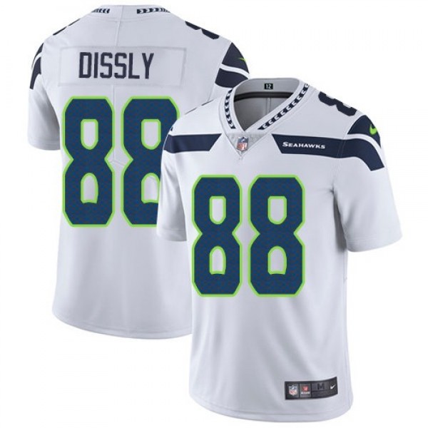 Nike Seahawks #88 Will Dissly White Men's Stitched NFL Vapor Untouchable Limited Jersey
