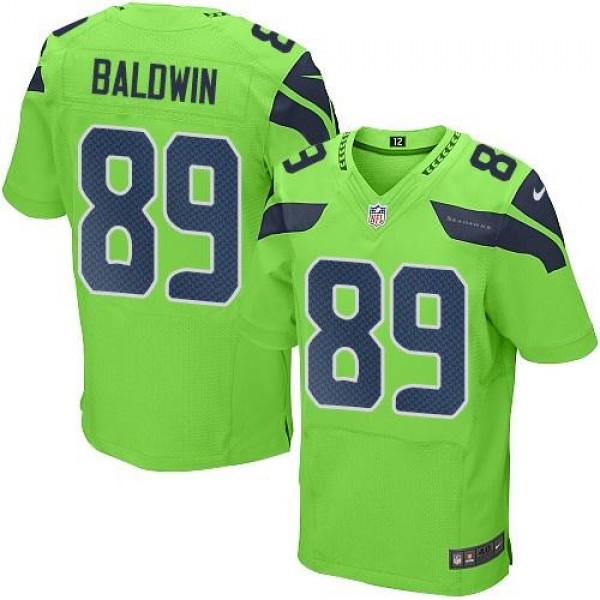 Nike Seahawks #89 Doug Baldwin Green Men's Stitched NFL Elite Rush Jersey
