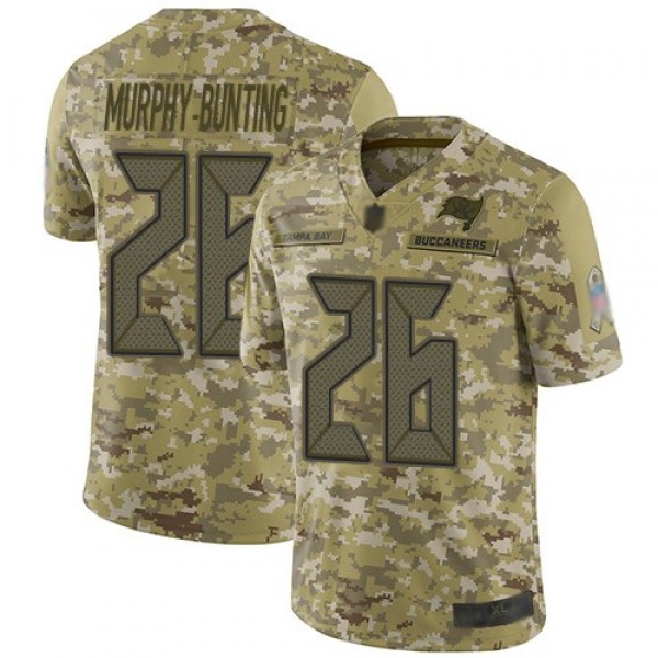 Nike Buccaneers #26 Sean Murphy-Bunting Camo Men's Stitched NFL Limited 2018 Salute To Service Jersey