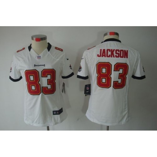 Women's Buccaneers #83 Vincent Jackson White Stitched NFL Limited Jersey