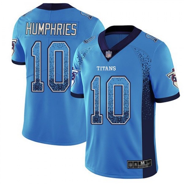 Nike Titans #10 Adam Humphries Light Blue Alternate Men's Stitched NFL Limited Rush Drift Fashion Jersey