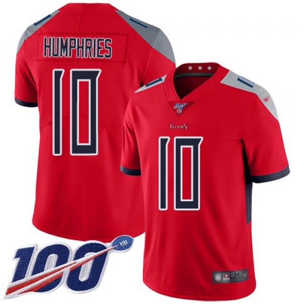 ليلة Nike Titans #10 Adam Humphries Red Men's Stitched NFL Limited ... ليلة