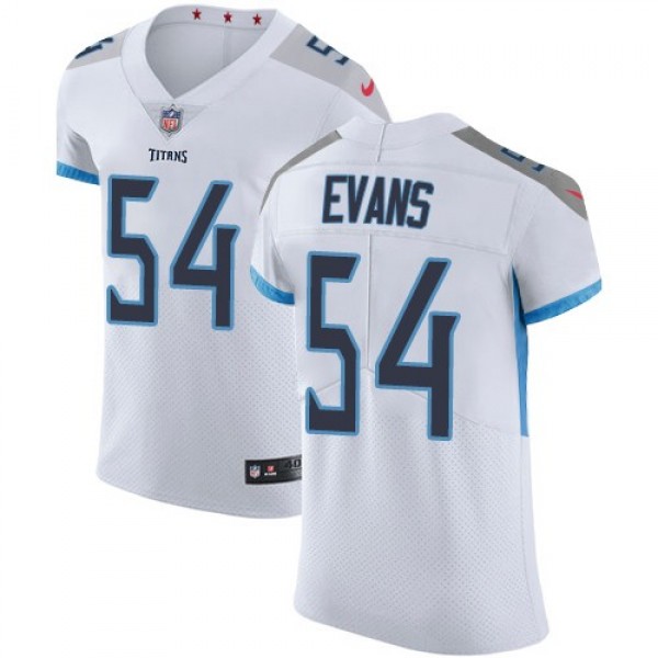 Nike Titans #54 Rashaan Evans White Men's Stitched NFL Vapor Untouchable Elite Jersey