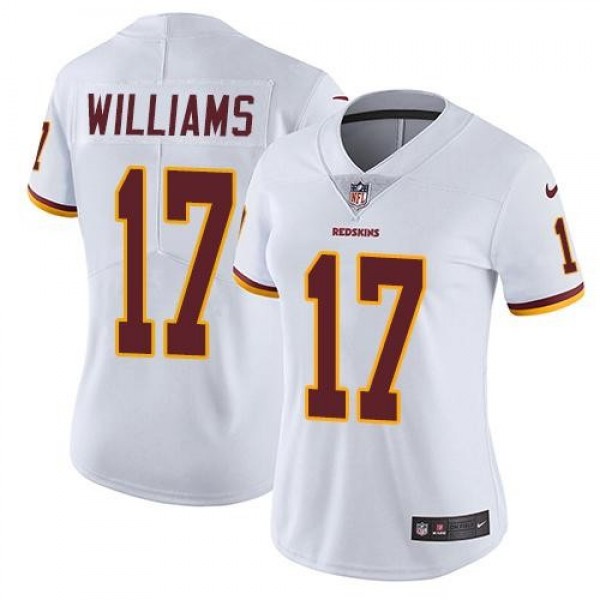 Women's Redskins #17 Doug Williams White Stitched NFL Vapor Untouchable Limited Jersey