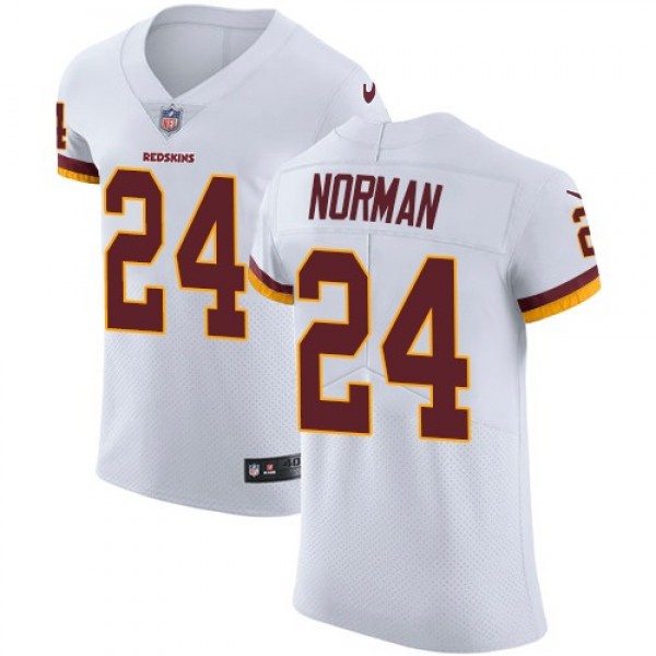 Nike Redskins #24 Josh Norman White Men's Stitched NFL Vapor Untouchable Elite Jersey