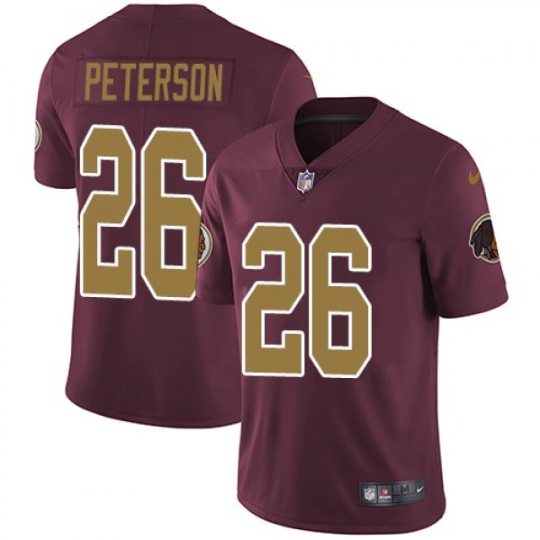 Nike Redskins #26 Adrian Peterson Burgundy Red Alternate Men's Stitched NFL Vapor Untouchable Limited Jersey