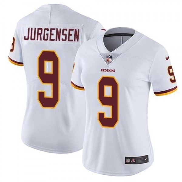 Women's Redskins #9 Sonny Jurgensen White Stitched NFL Vapor Untouchable Limited Jersey