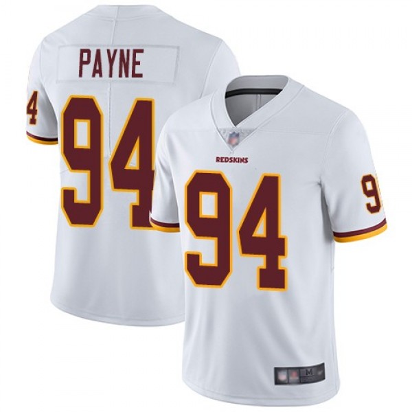 Nike Redskins #94 Da'Ron Payne White Men's Stitched NFL Vapor Untouchable Limited Jersey